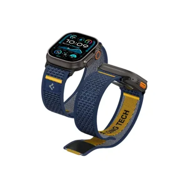 Spigen Athlex Air Active Band řemínek pro Apple Watch 49mm/46mm/45mm/44mm modrá (AMP09036)