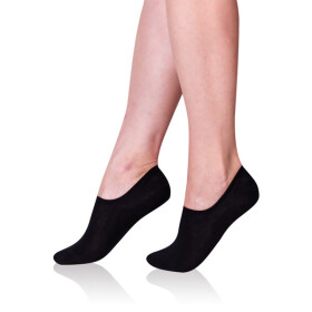 Dámské ponožky invisible BAMBUS SNEAKER SOCKS - BELLINDA - černá 39 - 42