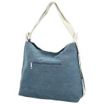 Módní dámský textilní kabelko-batoh Folos, krémový