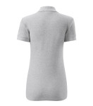 Cotton polokošile dámská světle šedý melír 2XL