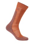 Pánské merino turistické ponožky ICEBREAKER Mens Hike+ Medium Crew, Dusty Clay/Carob velikost: 39-41,5 (S)