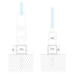 GELCO - LORO rozšiřovací profil 20, GN620 GN620