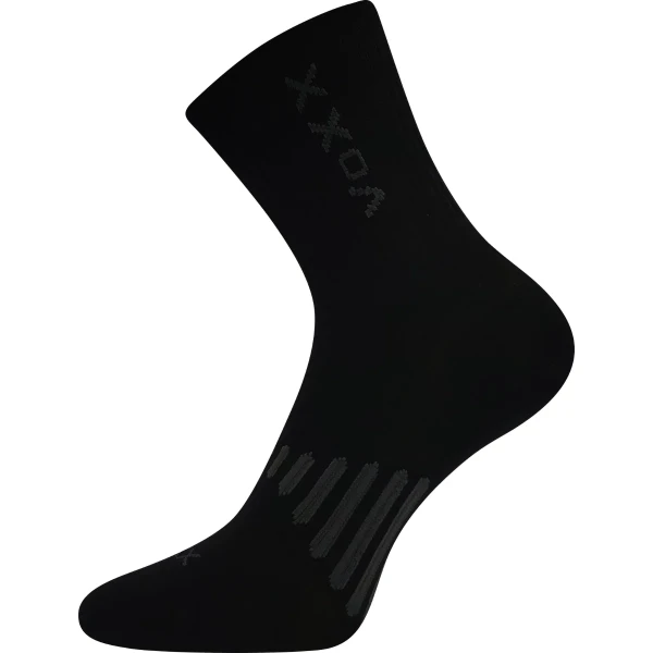 VOXX Ponožky slabé z merino POWRIX s ionty stříbra ČERNÉ 43-46 119328