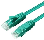 MicroConnect CAT6a UTP 20m zelená / Síťový kabel / RJ-45 / LSZH / PoE (MC-UTP6A20G)