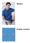 Pánské pyžamo Karelpiu KC8233 XL Světle modrá