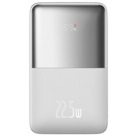 Baseus Bipow Pro Powerbank 20000mAh bílá / 22.2W / 2x USB-A / 1x USB-C (PPBD040302)