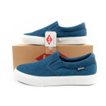 Lee Cooper pánské tenisky módní pohodlné slip-on denim Slip on 42