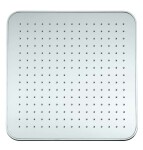 Laufen - Sprchové příslušenství Hlavová sprcha, 35x35 cm, nerezová ocel HF504723100000