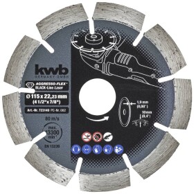 Kwb 723140 diamantový řezný kotouč Průměr 115 mm Ø otvoru 22 mm 1 ks