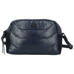 Trendy dámská koženková crossbody kabelka Coveri Darcy, tmavě modrá