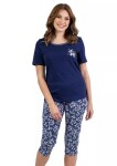 Dámské kapri pyžamo Regina 691