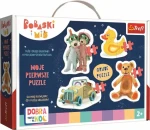 Trefl - Puzzle - Baby puzzle: Dobrou noc, Treflíci 4v1