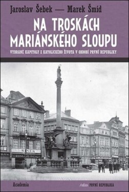 Na troskách mariánského sloupu - Vybrané kapitoly z katolického života v období první repu - Jaroslav Šebek