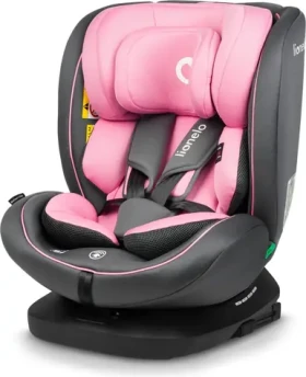 LIONELO Autosedačka Bastiaan i-Size 40-150 cm Pink Baby (LO-BASTIAAN I-SIZE PINK BABY)
