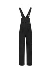 Dungaree Overall Industrial pracovní kalhoty s laclem unisex černá S