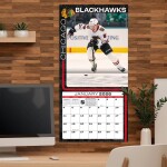 JF Turner Kalendář Chicago Blackhawks NHL Connor Bedard 2026 Wall Calendar