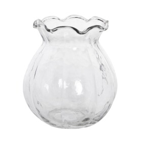 Strömshaga Skleněná váza Linnéa Clear Small, čirá barva, sklo