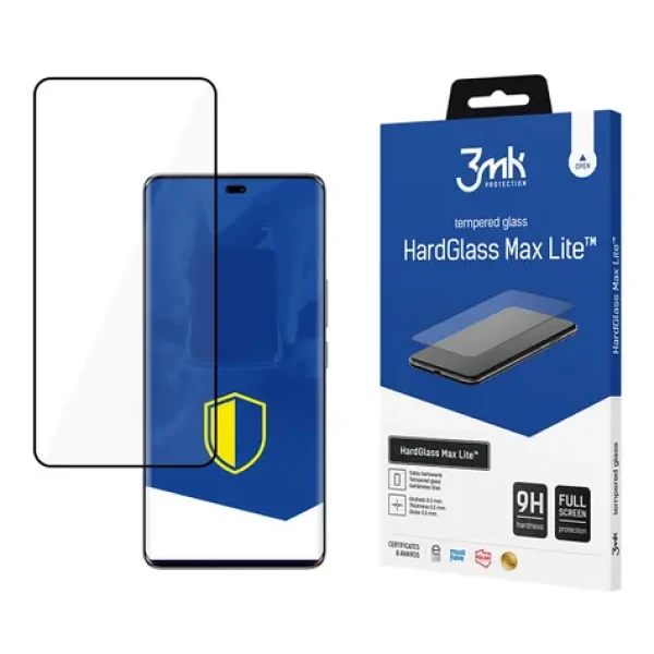 3mk HardGlass Max Lite tvrzené sklo pro Honor Magic7 Lite černá (5903108639835)