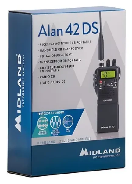 Midland Alan 42 DS / Ruční CB vysílačka (C1267)