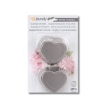 Dortisimo Silikonová forma na košíčky Srdce (na 6 ks) 3,5 cm