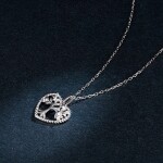 Dárkové Balení Stříbrný náhrdelník Strom života - stříbro 925/1000, Stříbrná 45 cm