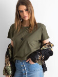 Khaki tričko XS
