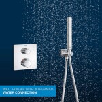 GROHE - Precision Sprchový set s termostatem pod omítku, 31x31 cm, chrom 34881000