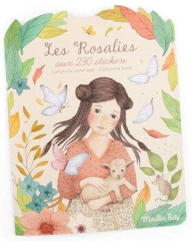 MOULIN ROTY Knížka se samolepkami Les Rosalies