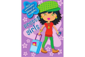 Pretty girls (lila) 90 samolepek