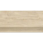 Dlažba schodová Board cream 31/62