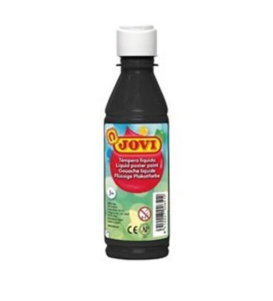 JOVI temperová barva 250ml v lahvi černá