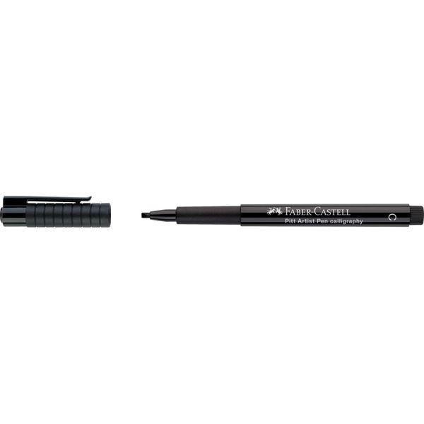 Faber-Castell Umělecký popisovač Pitt Artist Pen C kaligrafický 2,5 mm - černý