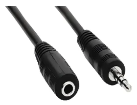 OEM Audio prodlužovací kabel Jack 3,5 mm / Audio kabel / Jack(M) - Jack(F) / 3 m (11.99.4353)