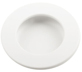 Tulip Nábytková úchytka zápustná Into Bílá (405152)