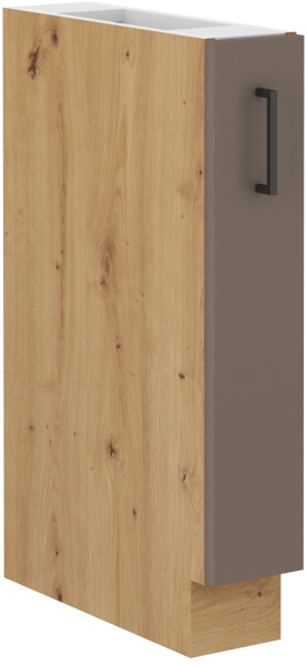 Spodní skříňka Bolonia 15 D CARGO BB Barva korpusu: Dub artisan, Barva dvířek: Truffle Grey