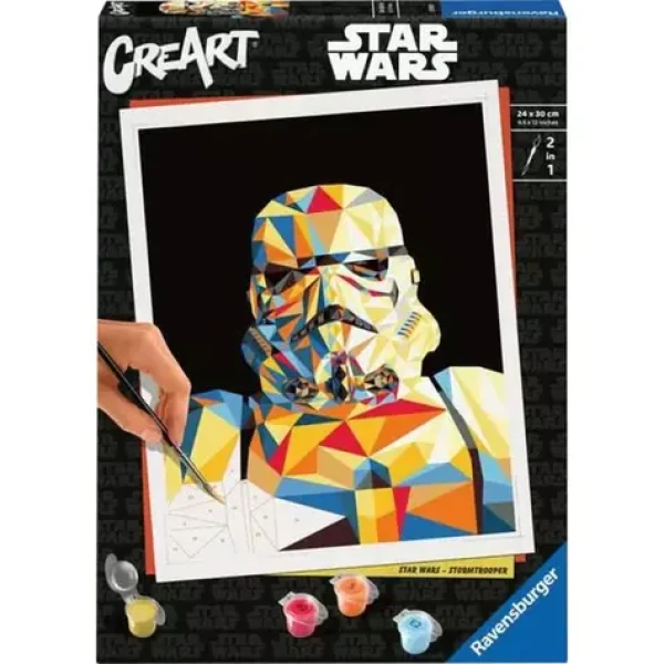 Ravensburger CreArt Star Wars – Stormtrooper – malování podle čísel