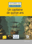 Un capitaine de 15 ans - Niveau 1/A1 - Lecture CLE en français facile - Livre + Audio téléchargeable - Jules Verne