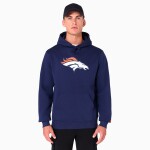 New Era Pánská mikina Denver Broncos NFL Logo Hoodie Sweatshirt Velikost: M