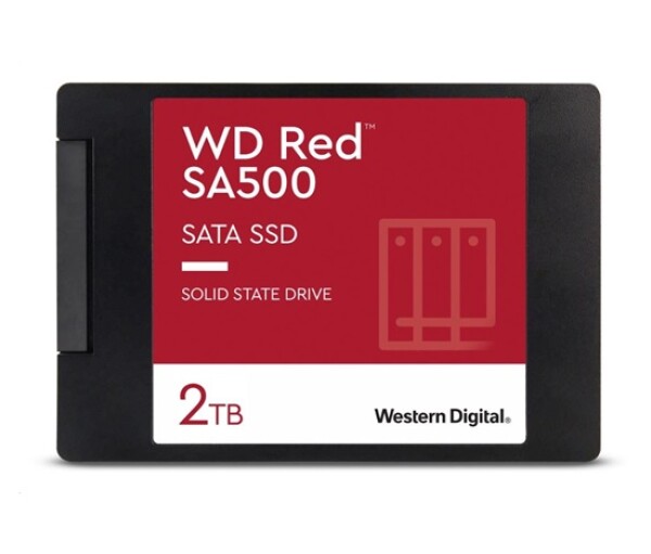 WD RED SSD 3D NAND WDS200T2R0A 2TB SATA/600, (R:560, W:530MB/s), 2.5" EDF_8100536