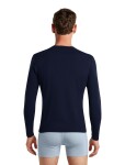 ICEBREAKER Mens Anatomica LS Crewe, Midnight Navy velikost: XXL