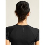 Běžecké tričko CRAFT Hypervent Cropped - černé Velikost textilu: XL