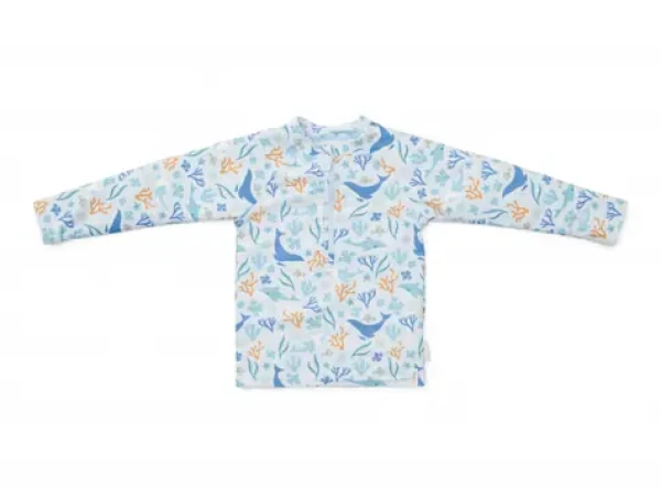 Little Dutch Plavecké triko dlouhý rukáv Ocean Dreams Blue vel. 98/104 (CL24048065LD)