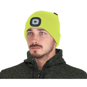Bennon Čepice LUMOS USB LED Hat nabíjecí žlutá