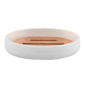 MSV PRETTY mýdlenka bílá / měděná / plast (3700703944058)