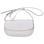 Trendy dámská koženková crossbody kabelka Millie, krémová