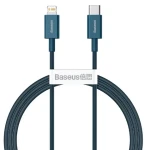 Baseus CATLYS-A03 Kabel USB-C (M) - Lightning (M) 1 m modrá / 20W (CATLYS-A03)