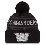 New Era Pánská zimní čepice Washington Commanders NFL 2026 Salute To Service Cuffed Knit Hat with Pom