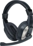 SPEED LINK THEBE Stereo Headset černá / Sluchátka s mikrofonem / Přes hlavu / Sklopný mikrofon / Ovládání na kabelu