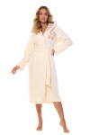 Dámský župan 2410 LV cream - L&L krémová L