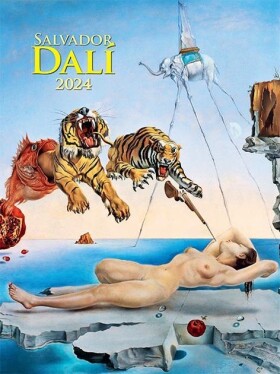 Kalendář 2024 Salvador Dalí, nástěnný